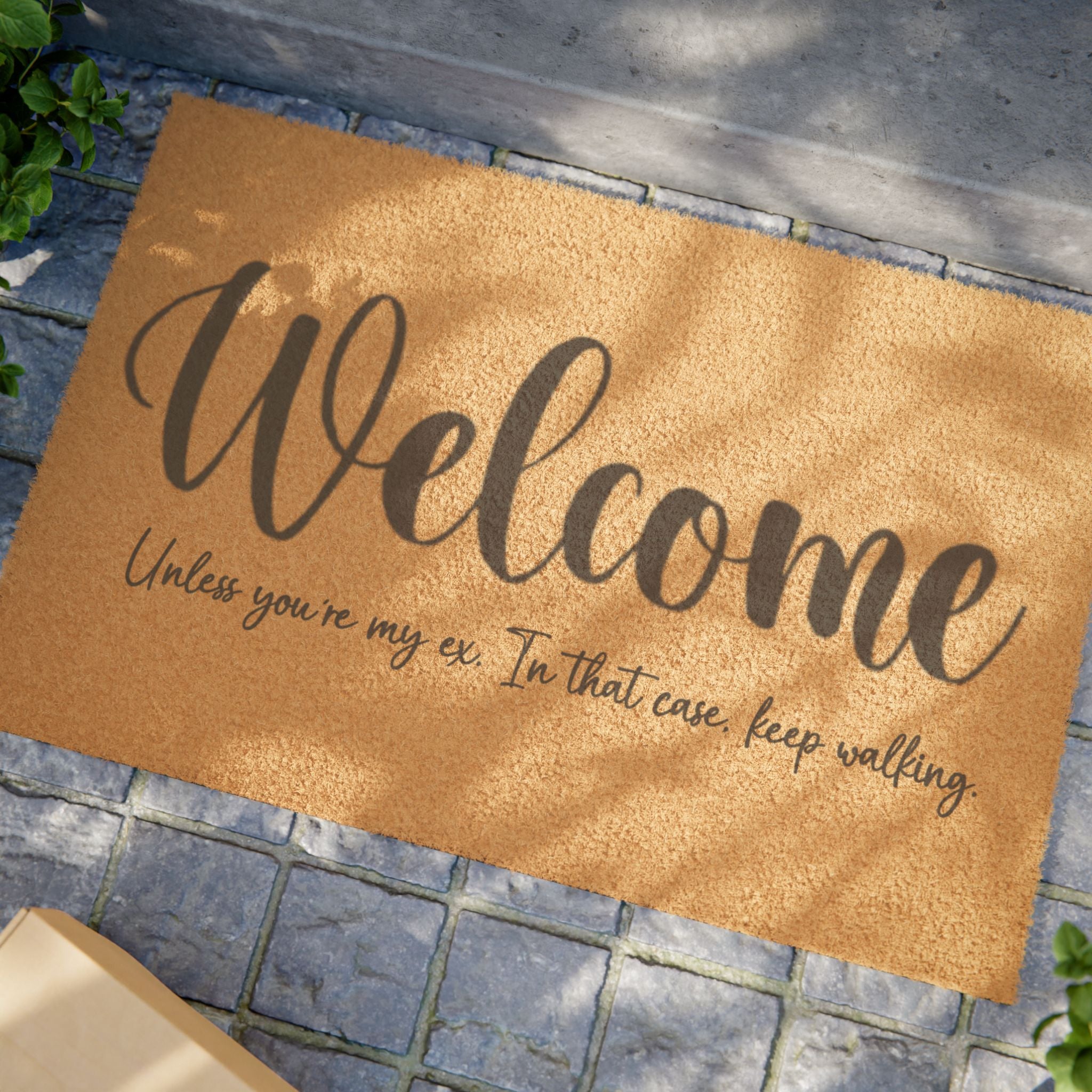 Ex-cluded Entry Door Mat