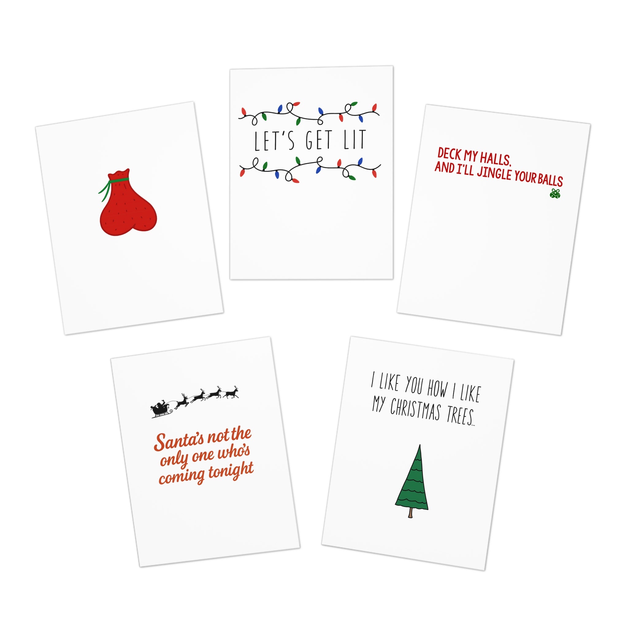 Festively Inappropriate Christmas Cards