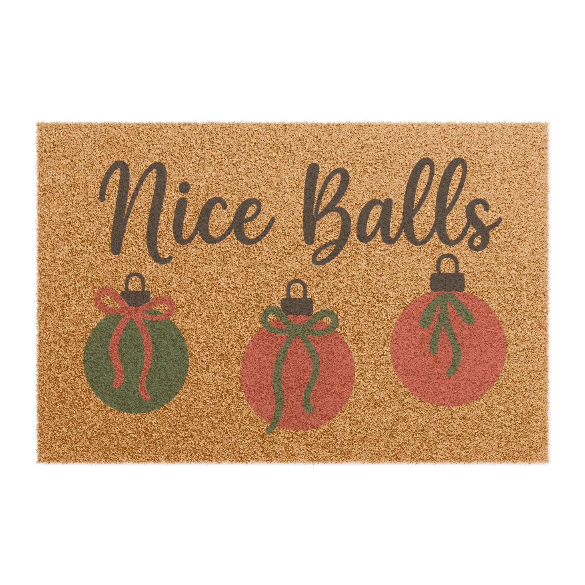 Nice Balls Door Mat