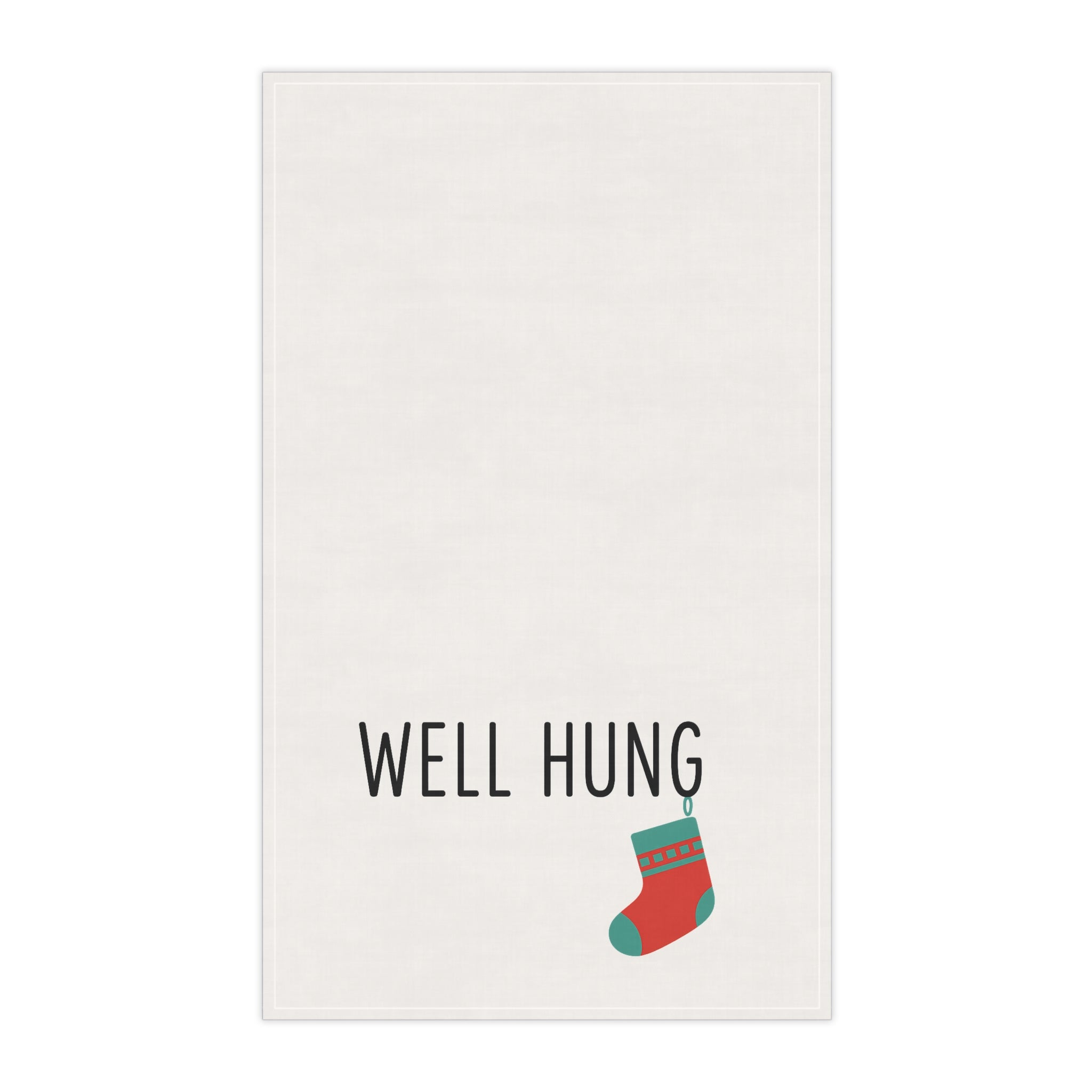 Well Hung Tea Towel