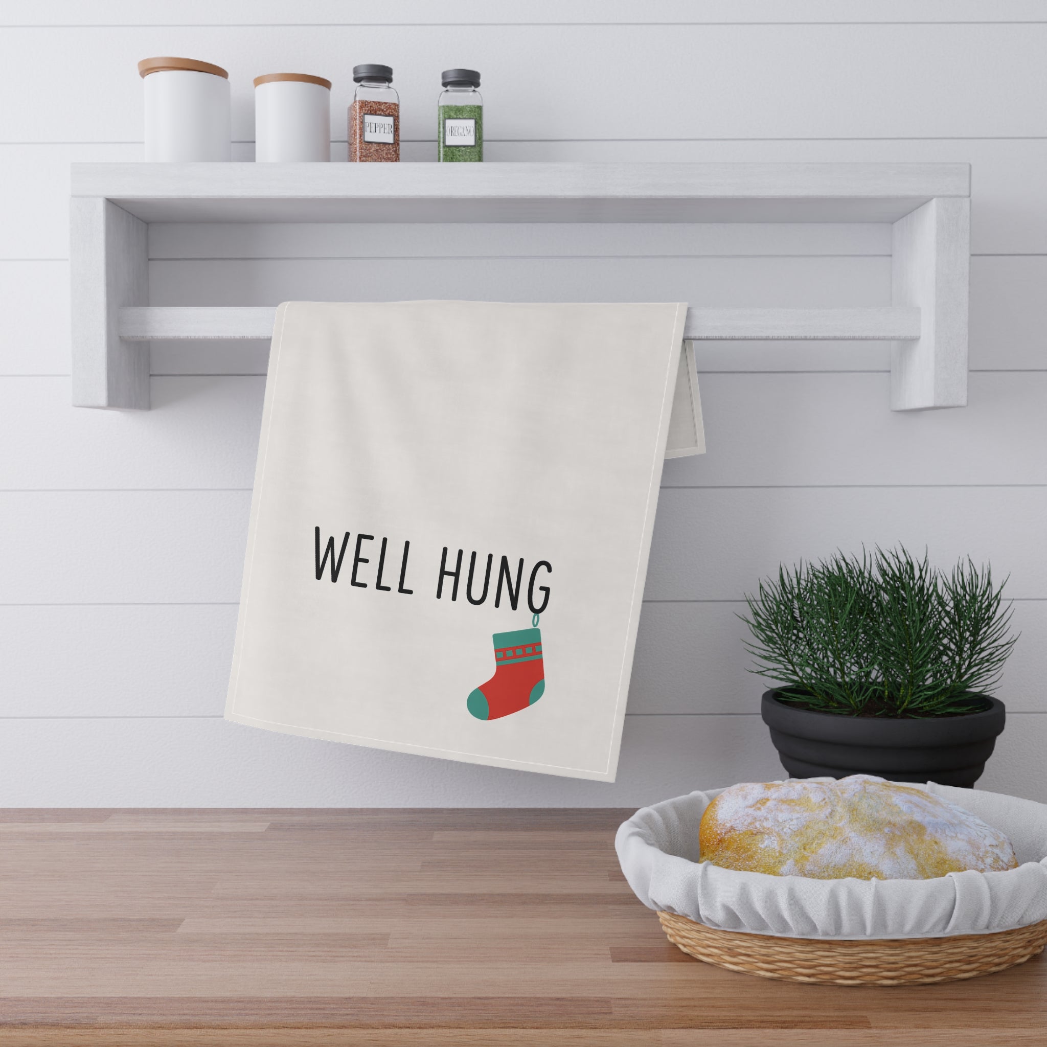 Well Hung Tea Towel