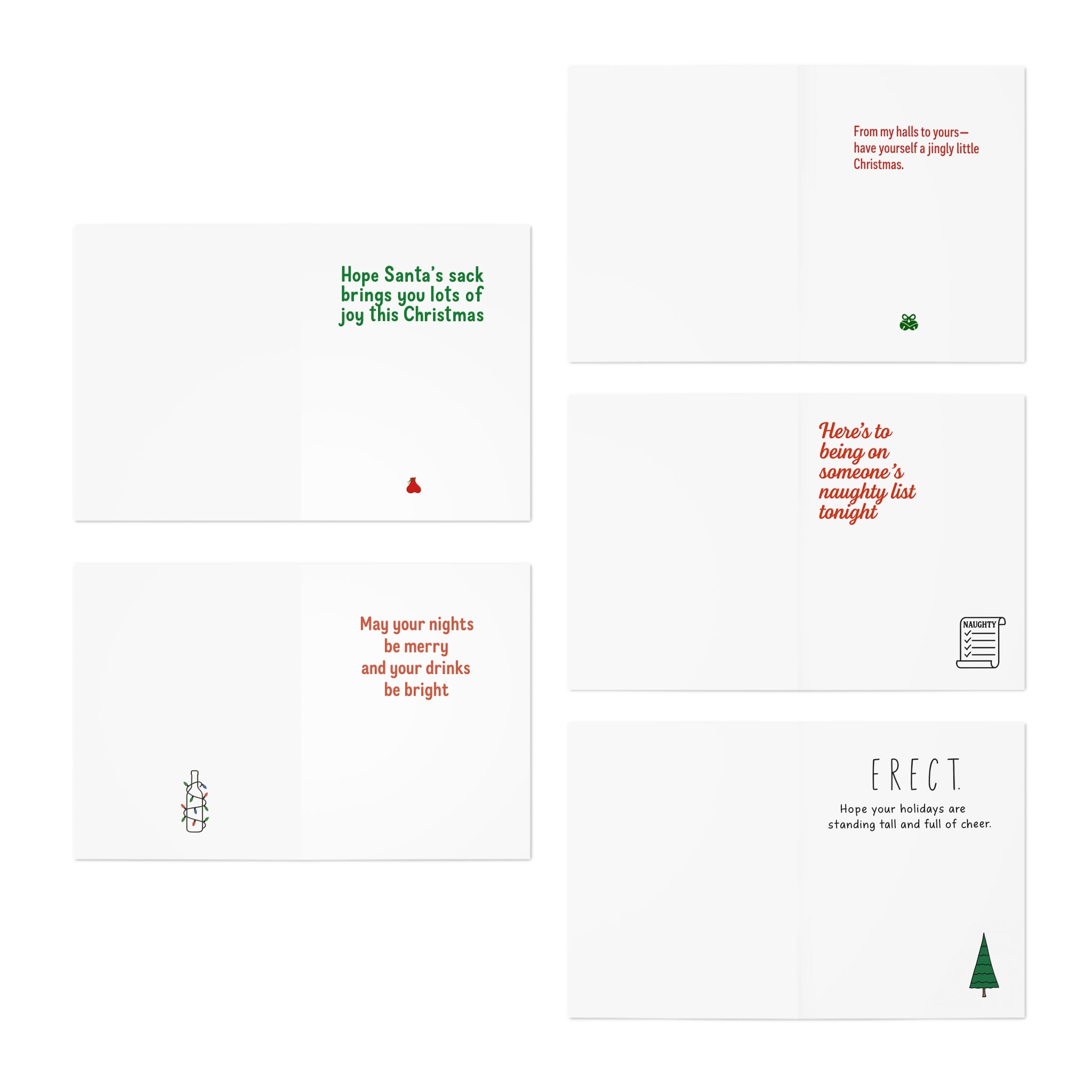 Festively Inappropriate Christmas Cards