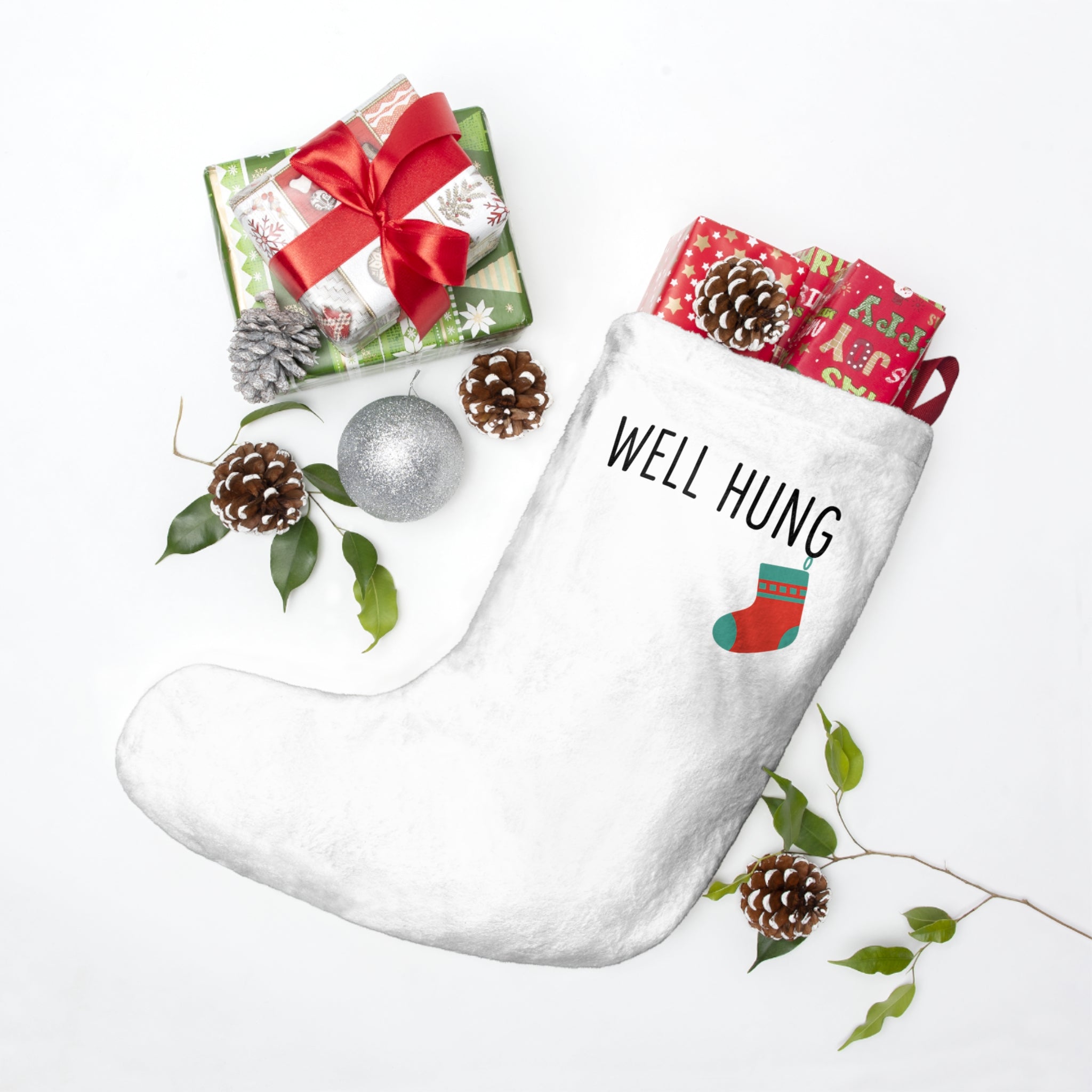 Well Hung Christmas Stocking