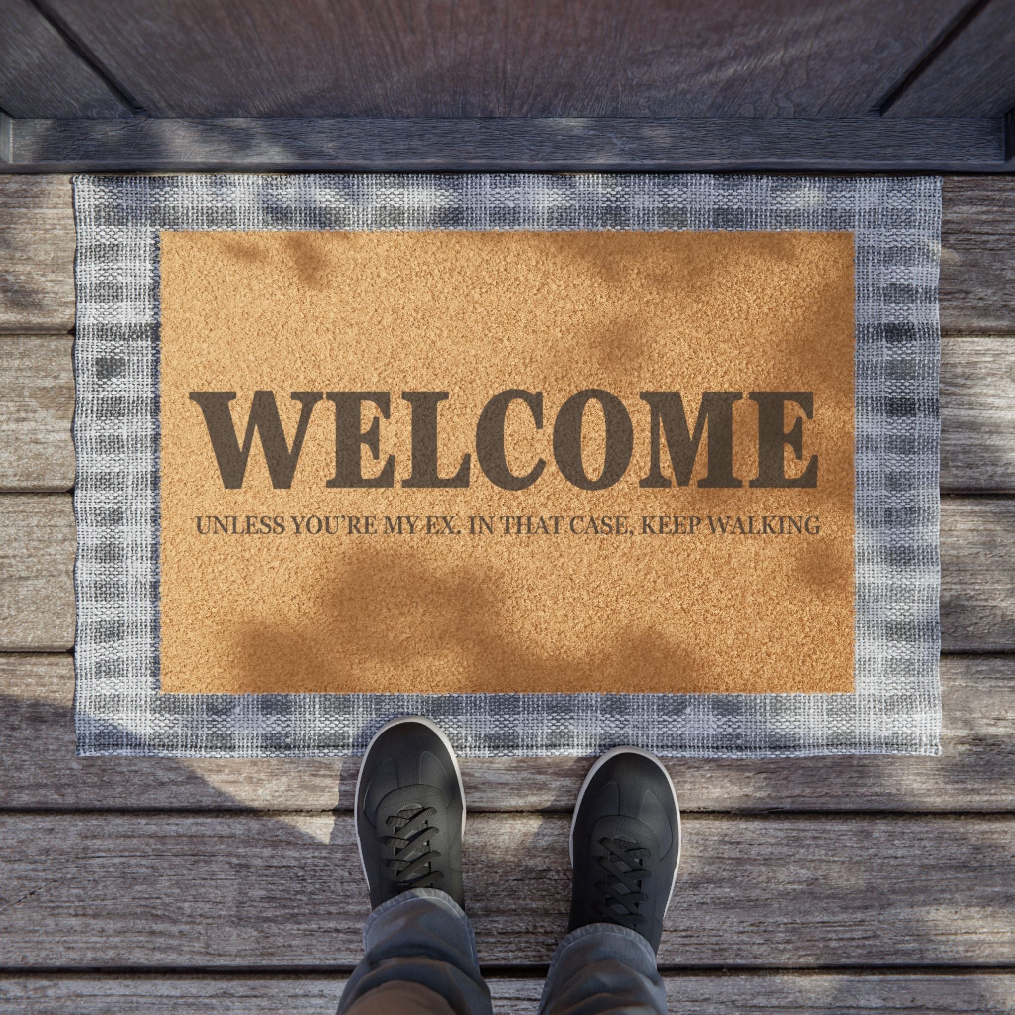 Ex-cluded Entry Door Mat 2