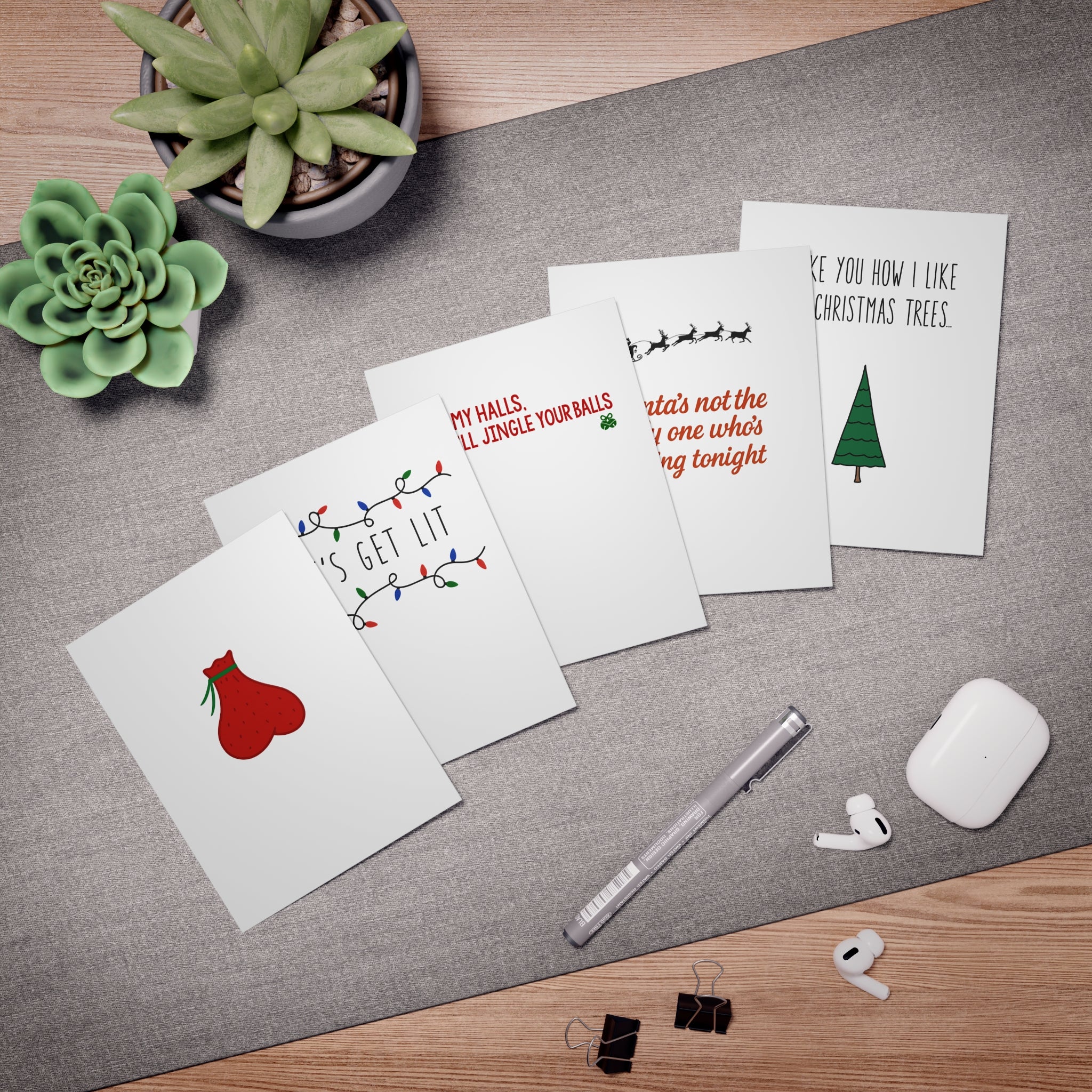 Festively Inappropriate Christmas Cards