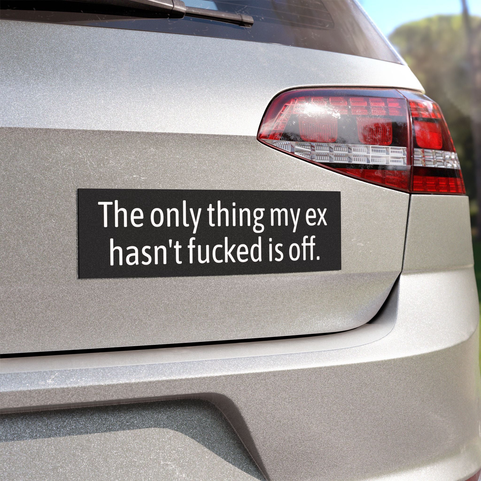 The Only Thing Bumper Sticker
