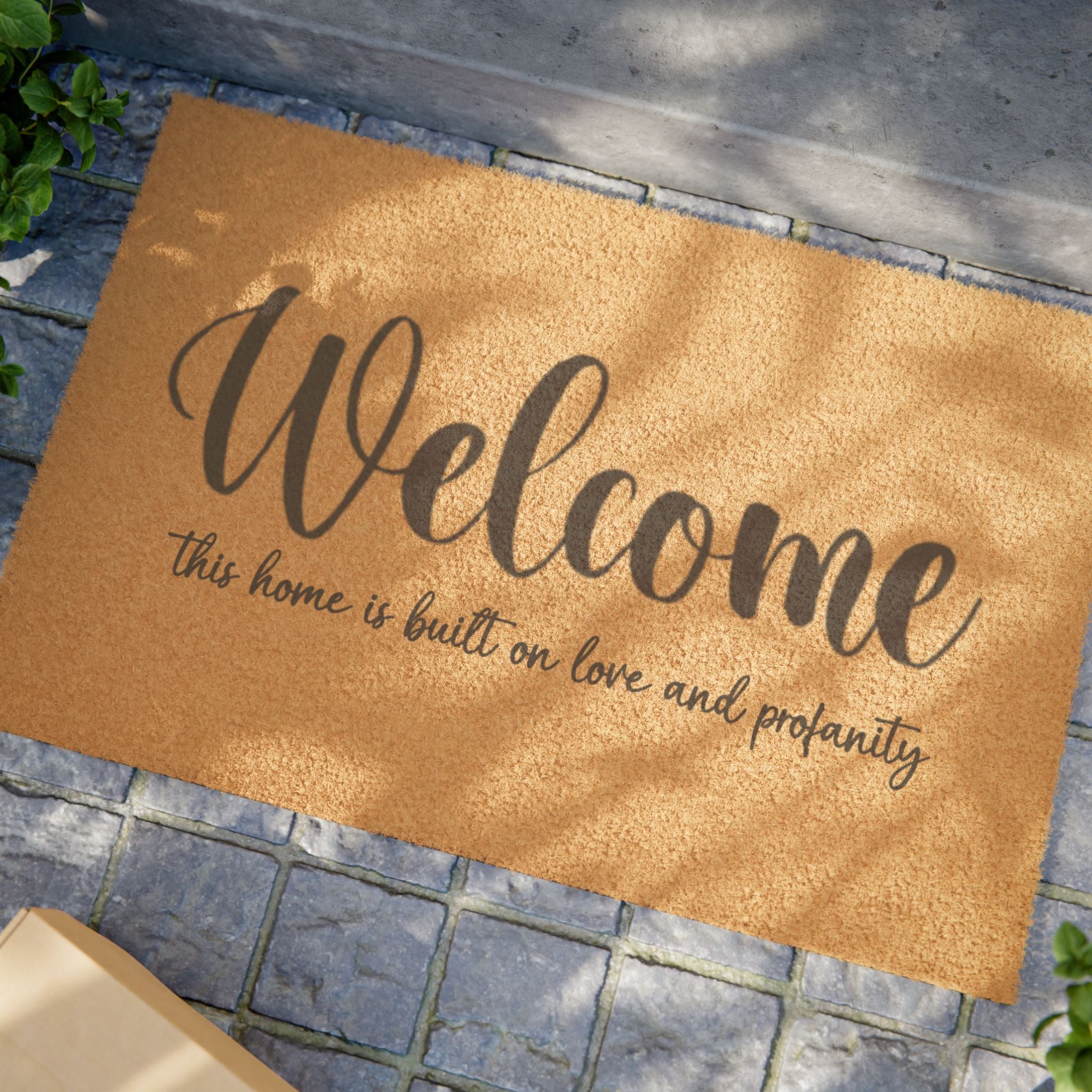 Profanity Palace Door Mat