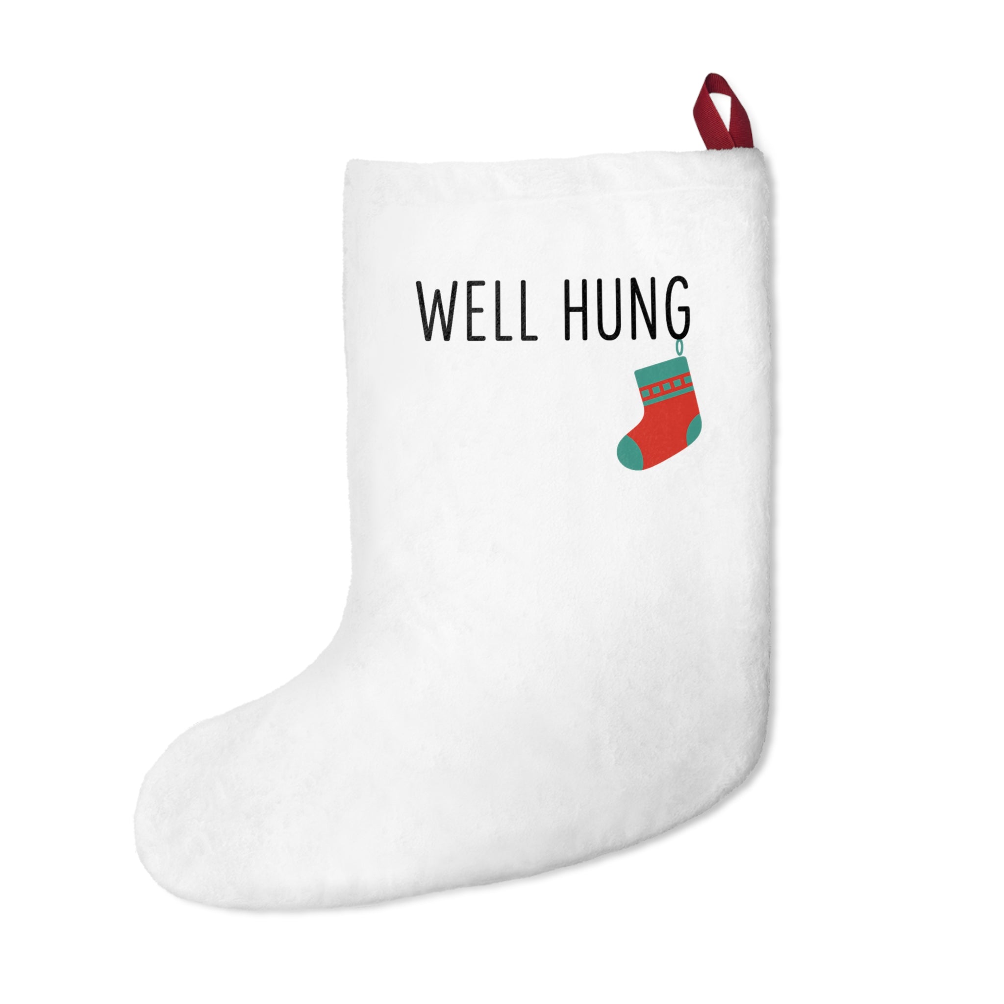 Well Hung Christmas Stocking