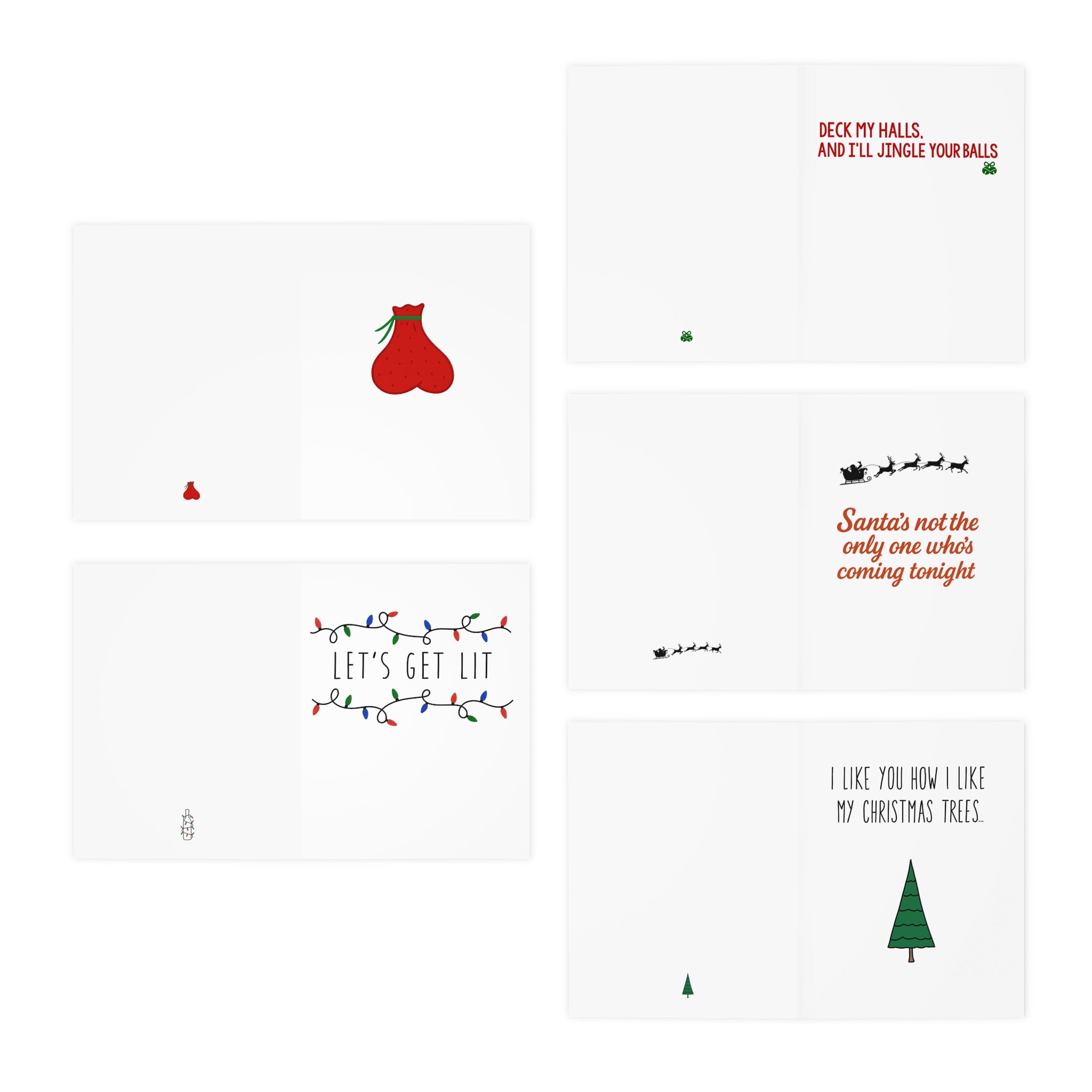 Festively Inappropriate Christmas Cards